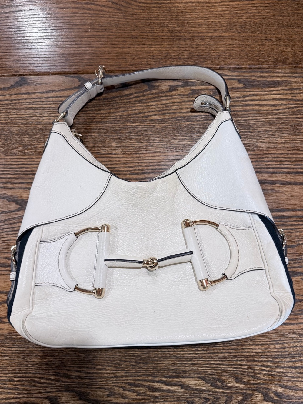 Gucci Heritage Horsebit Hobo Shoulder Bag